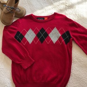 2/$10 Children’s place Argyle Sweater 4T